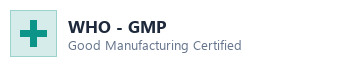 WHO - GMP Certified