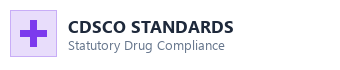 CDSCO Standards